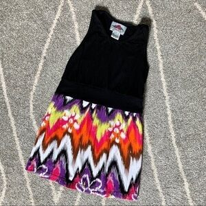 Flowers by Zoe Sleeveless Colorful Summer Dress 4T